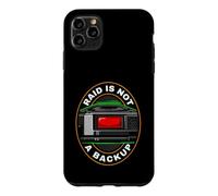 Carcasa para iPhone 11 Pro MAX Sysadmin IT Tech Raid Is Not A Backup