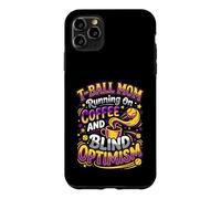 Carcasa para iPhone 11 Pro MAX T-Ball Mamá Café Ciego Optimismo tee Ball Mama