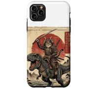 Carcasa para iPhone 11 Pro MAX T-Rex Dinosaurio Gato Japonés Puesta de Sol Dino Japón