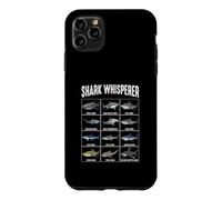 Carcasa para iPhone 11 Pro MAX Tabla de identificación de Especies de Tiburones susurradores de Tiburones