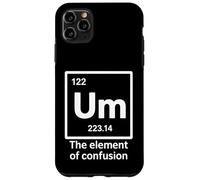 Carcasa para iPhone 11 Pro MAX Tabla periódica de química Divertida Um Science Nerd Broma