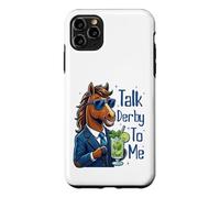 Carcasa para iPhone 11 Pro MAX Talk Derby To Me Funny Cool Racing Horse Men Women