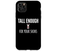 Carcasa para iPhone 11 Pro MAX Tall Enough for Your Shins Cute Bunny Rabbit Boxing