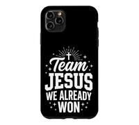Carcasa para iPhone 11 Pro MAX Team Jesus We Already Won Miembro De La Iglesia