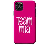 Carcasa para iPhone 11 Pro MAX Team MIA Girls Nombre Deportes Hija Nieta Mamá