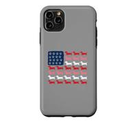 Carcasa para iPhone 11 Pro MAX Teckel Paws and Stripes Forever