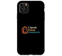 Carcasa para iPhone 11 Pro MAX Técnico Divertido de Control de Calidad I Speak Fluent Standards