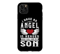 Carcasa para iPhone 11 Pro MAX Tengo un ángel en el Cielo y lo llamo Recuerdo de mi Hijo