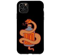 Carcasa para iPhone 11 Pro MAX Tequila Mezcal Serpiente Gusano Dia De Los Muertos Día De Los Muertos