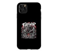 Carcasa para iPhone 11 Pro MAX Tesoro de Runa vikinga dragón nórdico Fafnir