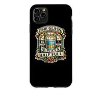 Carcasa para iPhone 11 Pro MAX The Glass Always Half Full de vitrales y atrapasoles