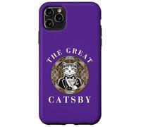 Carcasa para iPhone 11 Pro MAX The Great Catsby, diseño Divertido de Gatos, Amante de los