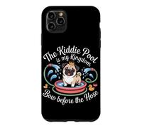 Carcasa para iPhone 11 Pro MAX The Kiddie Pool IS MY Kingdom Bow Before The Hose