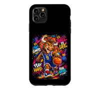 Carcasa para iPhone 11 Pro MAX The Legend Basketball Player Graffiti Graphic Art
