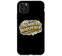 Carcasa para iPhone 11 Pro MAX The Number Whisperer Funny Contable Contador Contador CPA Broma