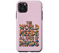 Carcasa para iPhone 11 Pro MAX The World Needs All Kinds of Minds Puzzle Autism Awareness