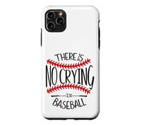 Carcasa para iPhone 11 Pro MAX There is No Crying in Baseball Women In My Baseball Mom Era