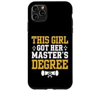 Carcasa para iPhone 11 Pro MAX This Girl Got Her Masters Degree Graduation Mastered It 2026