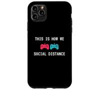 Carcasa para iPhone 11 Pro MAX This Is How We Social Distance Anti Social Introverts Gamer