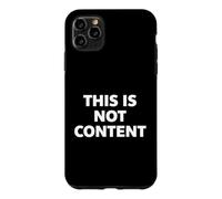 Carcasa para iPhone 11 Pro MAX This Is Not Content