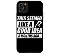 Carcasa para iPhone 11 Pro MAX This Seemed Like a Good Idea Jogging Corredor Divertido Correr