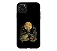 Carcasa para iPhone 11 Pro MAX Three Frogs Moon Vintage Amphibian Cottagecore Art