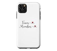 Carcasa para iPhone 11 Pro MAX Tipografía de Miembros del Equipo