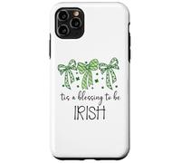 Carcasa para iPhone 11 Pro MAX Tis a Blessing to be Irish Blessings St Patricks Lucky Women