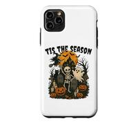 Carcasa para iPhone 11 Pro MAX Tis The Season Halloween Skeleton Ghost Vibes Men Women