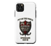 Carcasa para iPhone 11 Pro MAX Toda la Armadura de Dios Efesios 6:10-18