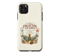 Carcasa para iPhone 11 Pro MAX Todavía coleccionando Sellos Nunca dejó de Explorar los Amantes de los Viajes