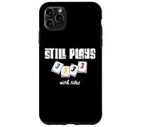 Carcasa para iPhone 11 Pro MAX Todavía Juega con Azulejos Rummikub Divertido Juego de Palabras