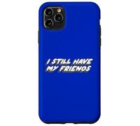 Carcasa para iPhone 11 Pro MAX Todavía Tengo a mis Amigos | Monkey Pirate Fruit No