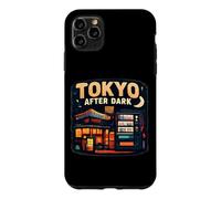Carcasa para iPhone 11 Pro MAX Tokyo After Dark Vinyl Running Coffee Japonés Music Lover