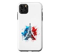 Carcasa para iPhone 11 Pro MAX Torre Eiffel: Icono de París Revisitado en Clave Street Art