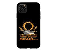 Carcasa para iPhone 11 Pro MAX Total Solar Eclipse Spain Sea 12 August 2026 Men Women Kids