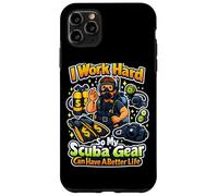 Carcasa para iPhone 11 Pro MAX Trabajo Duro para Que mi Equipo de Buceo Pueda Tener una Vida Mejor buceando