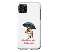 Carcasa para iPhone 11 Pro MAX Tráelo a casa Muchachos Bulldog británico Bebiendo Cerveza