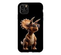 Carcasa para iPhone 11 Pro MAX Triceratops Dinosaurio I Love Dinosaurs Cute Triceratops