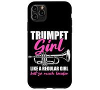 Carcasa para iPhone 11 Pro MAX Trumpet Girl Trompetista Trompeta Trompeta