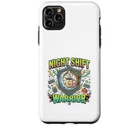 Carcasa para iPhone 11 Pro MAX Turno Nocturno Guerrero Café Energía Mentalidad