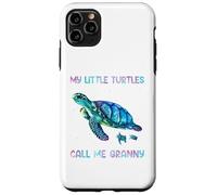 Carcasa para iPhone 11 Pro MAX Turtle Watercolor Sea Ocean My Turtles Call Me Granny