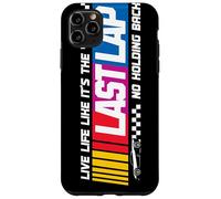 Carcasa para iPhone 11 Pro MAX Última Vuelta: Coches de Carreras, Deportes de Motor, Carreras, Amantes de la Velocidad