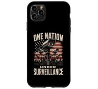 Carcasa para iPhone 11 Pro MAX Una Nación Bajo Vigilancia Policía Estado Sin Privacidad 1984