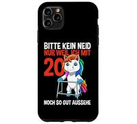 Carcasa para iPhone 11 Pro MAX Unicorn 20th Birthday Bitte Kein Neid (por Favor, Nada De