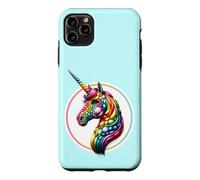 Carcasa para iPhone 11 Pro MAX Unicornio Arco Iris tolerancia Libertad Amor LBGTQ+ CSD Caballo