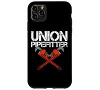 Carcasa para iPhone 11 Pro MAX Union Pipefitter Plomero Plomería Journeyman Steamfitter