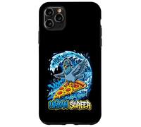 Carcasa para iPhone 11 Pro MAX Urban Surfer Pizza Surfing Pigeon NYC Street Style