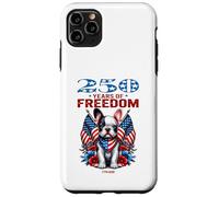Carcasa para iPhone 11 Pro MAX USA 250th Anniversary Celebra Cool Patriotic Boxer Puppy