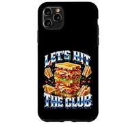 Carcasa para iPhone 11 Pro MAX Vamos a Golpear el Club Sandwich Juego de Palabras Bootleg Meme Papá Broma